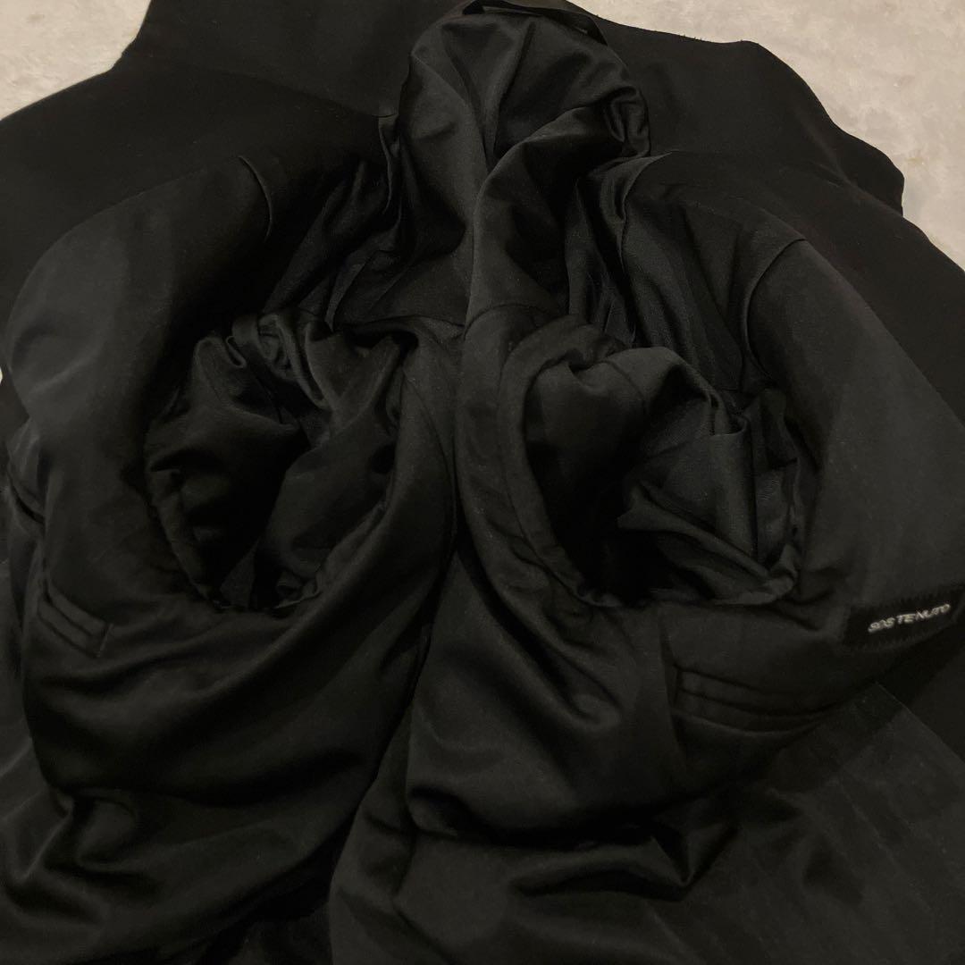 極美品　ナポレオンジャケット　金ボタン　ショート丈 ブラック モード系 軍服風