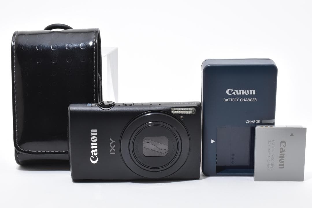 美品 Canon IXY 600F コンパクトデジタルカメラ ブラック キヤノン