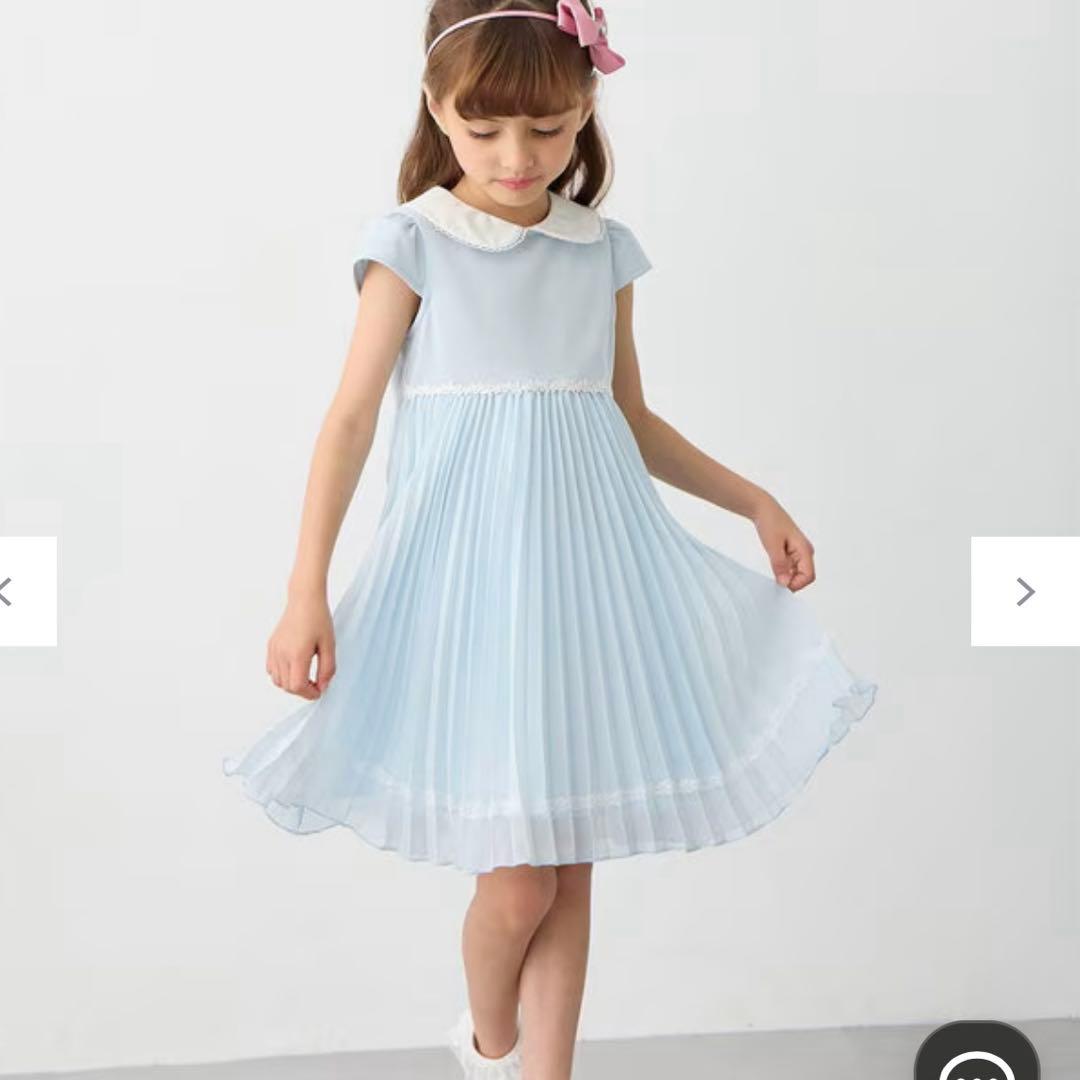 【美品】anyFAM ジャケット＋プリーツワンピース➕靴19cm➕ヘアゴム