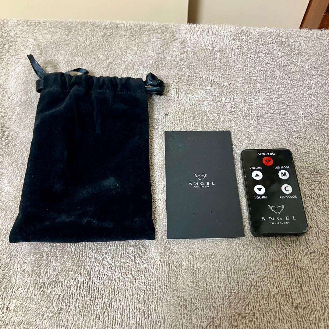 ANGEL egg ゴールド（エンジェルエッグ）空瓶・ケースセット リモコン付き