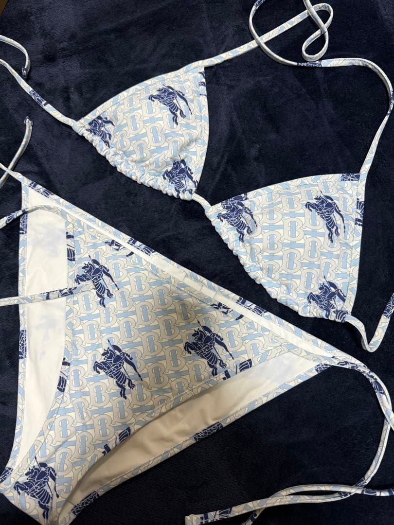 【リリ】Burberry TBモノグラム　ビキニ　希少　レア