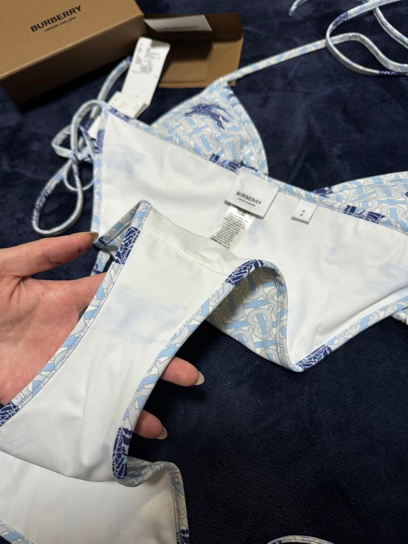 【リリ】Burberry TBモノグラム　ビキニ　希少　レア
