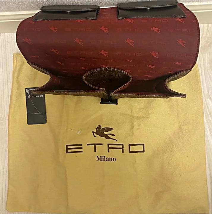 エトロ ETROバッグ 新品 値札付き 送料無料