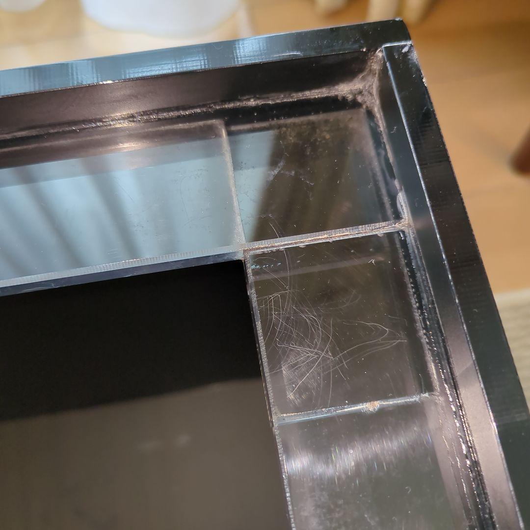 アクリル水槽　90センチ　カンテツ　四面黒アクリル　発送限定　直接引き取り不可