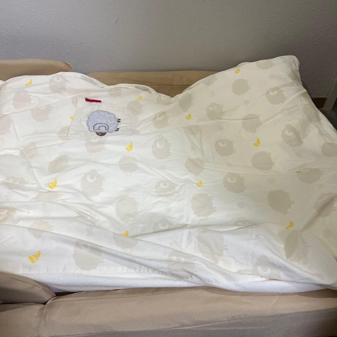 färska コンパクトベッド FIT-L LARGE ベージュ 夏用敷パッド付