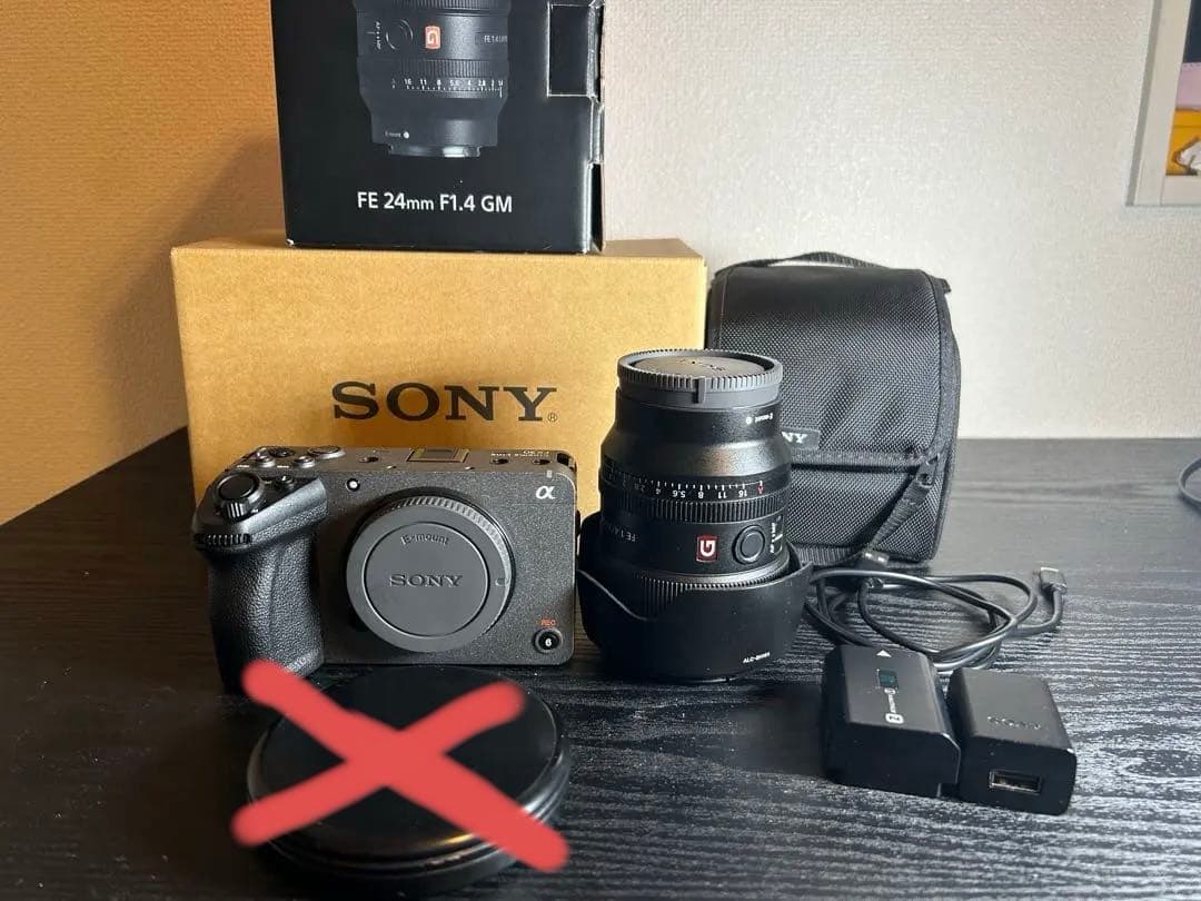 デジタルカメラ SONY fx30 FE 24mm F1.4 GM