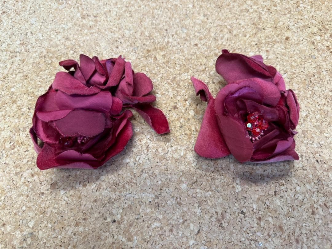 【ラファさま専用】赤 カラードレス リボン 豪華 パーティ 演奏会 7～11号