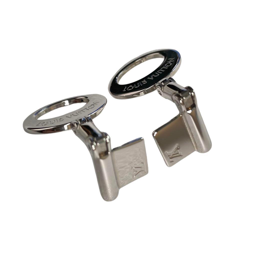 【極美品】ルイヴィトン LOUISVUITTON カフス トラベルキー付属品あり
