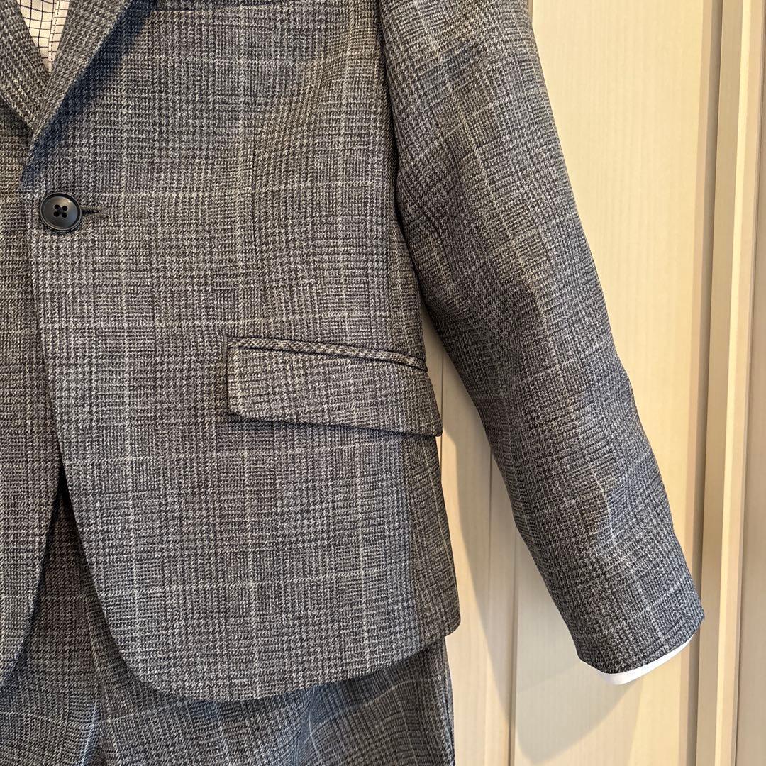 美品　BEAMS DESIGN　フォーマルスーツ　男の子　4点セット　130cm