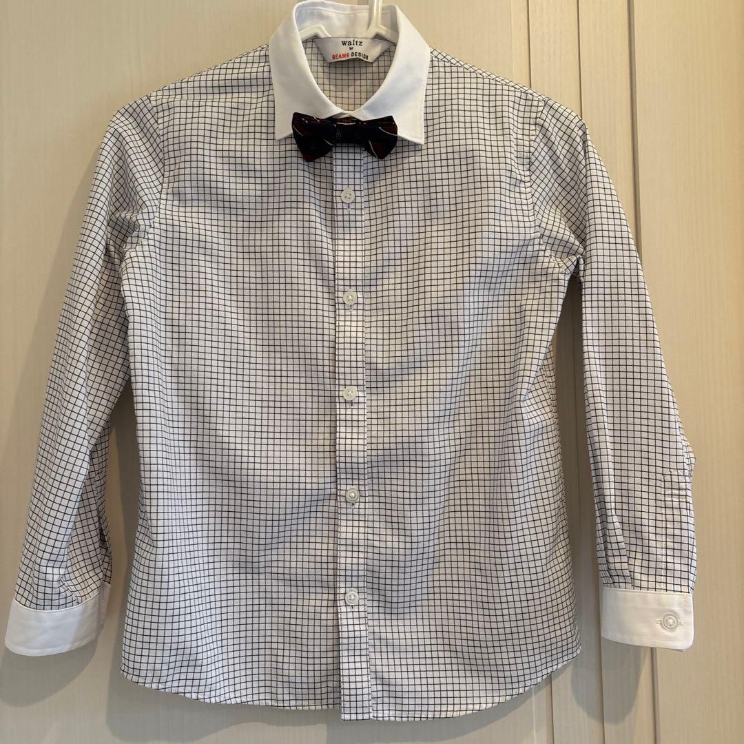 美品　BEAMS DESIGN　フォーマルスーツ　男の子　4点セット　130cm