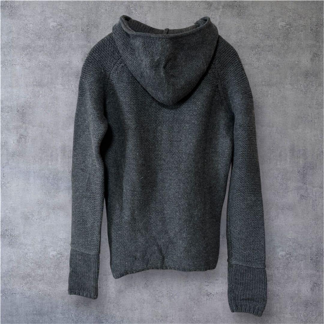 Fake LONDON フード付きニット　90s〜00s