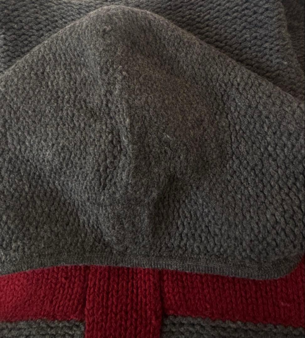 Fake LONDON フード付きニット　90s〜00s