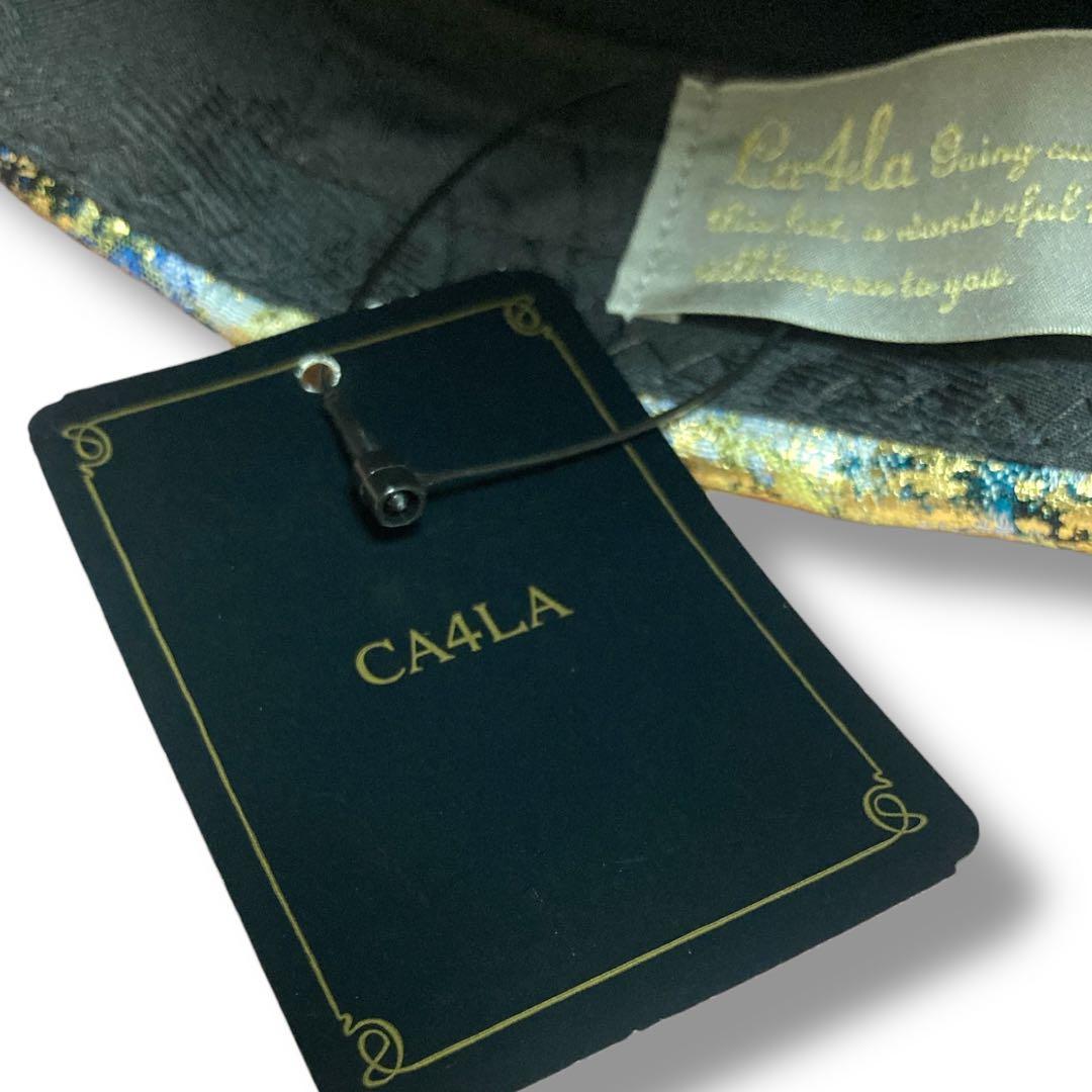 12／23、24限定‼️【CA4LA】希少新品✨総柄 キャップ TMT‑02552