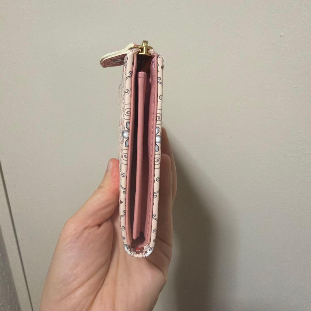 新品　浅草文庫　本革長財布　シルクロード