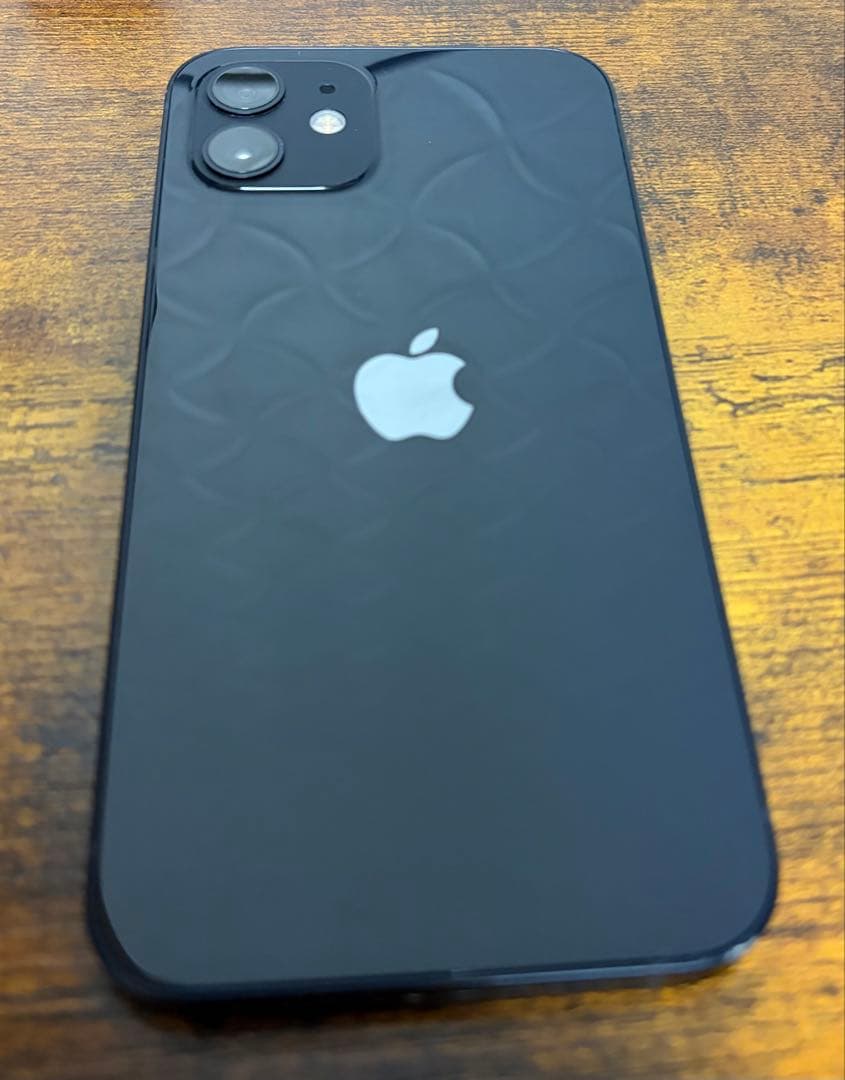 【美品 付属品完備 】iPhone 12 ブラック 64GB SIMフリー