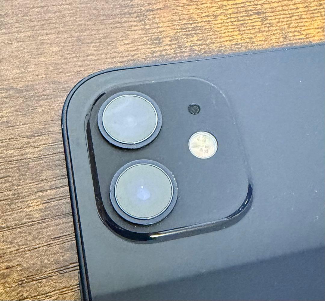 【美品 付属品完備 】iPhone 12 ブラック 64GB SIMフリー