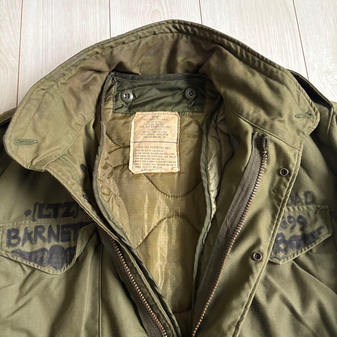 米軍実物 M-65 フィールドジャケット 3rd ライナーセット M-S