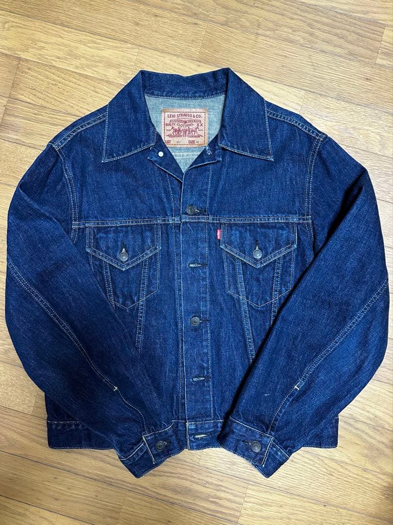 Levi's デニムジャケット 日本製　90s 3rd サイズ42
