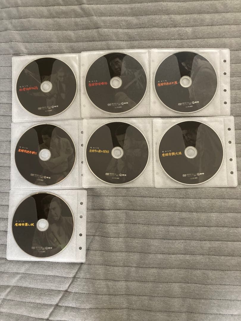 座頭市シリーズ　DVD 15枚セット　勝新太郎