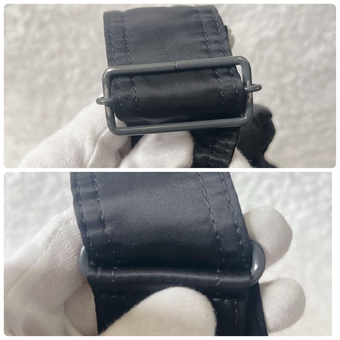 美品 ポーター タンカー XL 二層式 ショルダーバッグ ブラック 大容量 黒