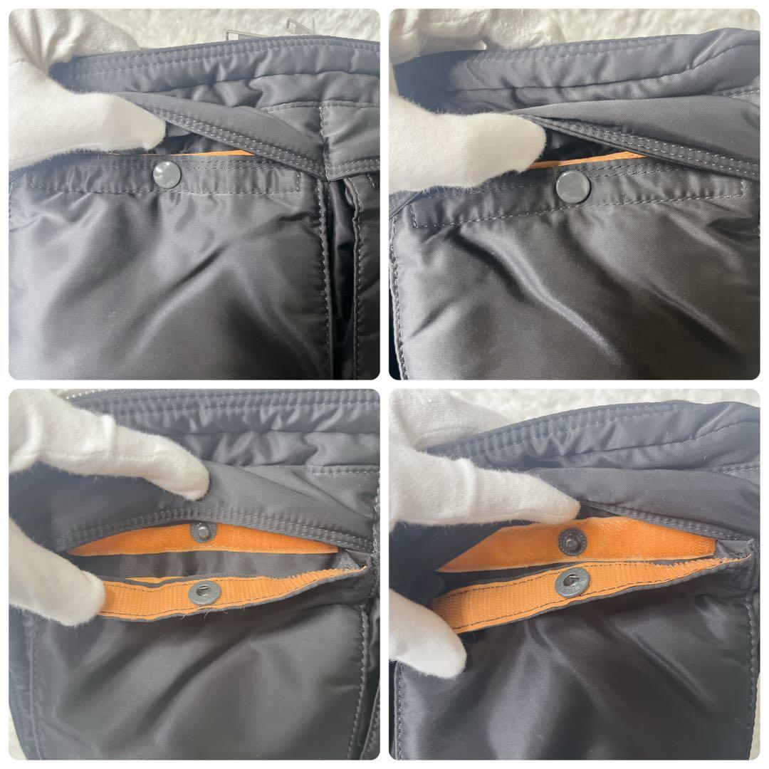 美品 ポーター タンカー XL 二層式 ショルダーバッグ ブラック 大容量 黒