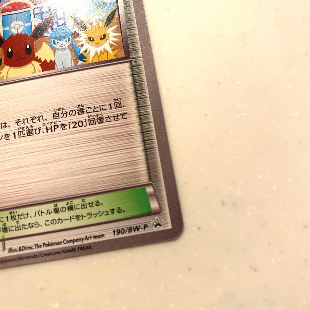 ポケモンセンター　190/BW-P ブイズ　プロモ
