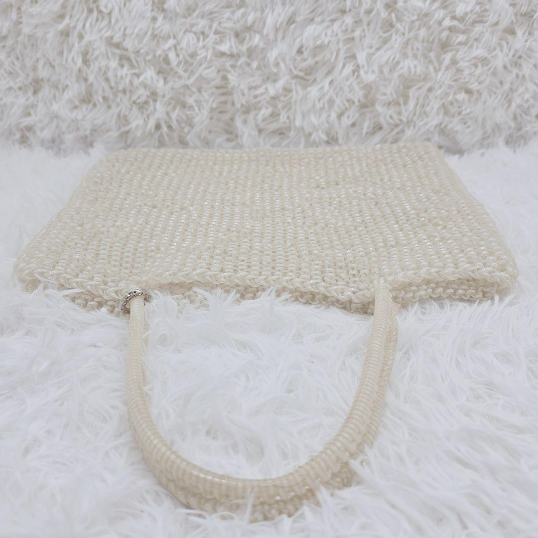 未使用級✨アンテプリマ ワイヤーバッグ ハンドバッグ トートバッグ スクエア 白