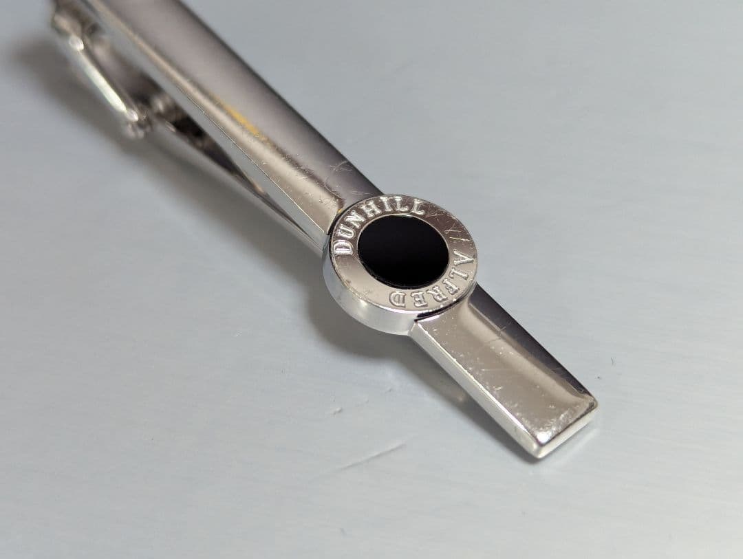 dunhill　ネクタイピン　オニキス　SILVER 925　結婚式