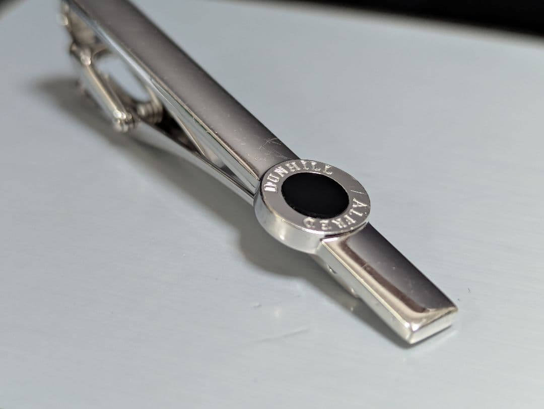 dunhill　ネクタイピン　オニキス　SILVER 925　結婚式