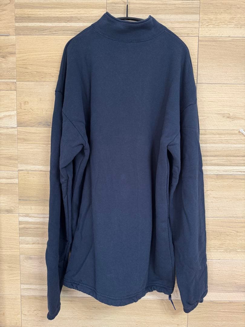 SEA ハーフジップスウェットプルオーバー ネイビー