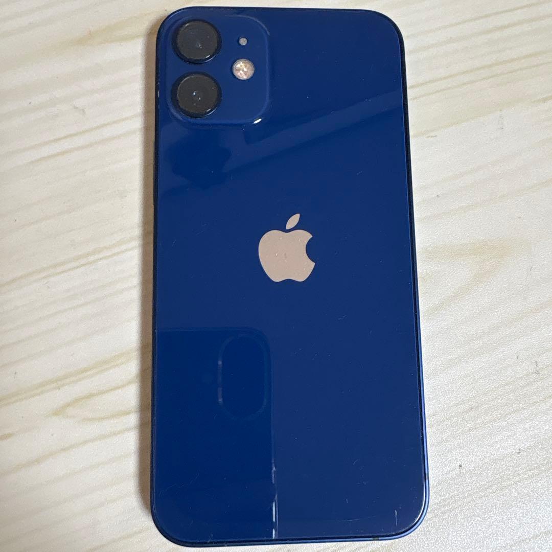 iPhone12 mini本体　ブルー