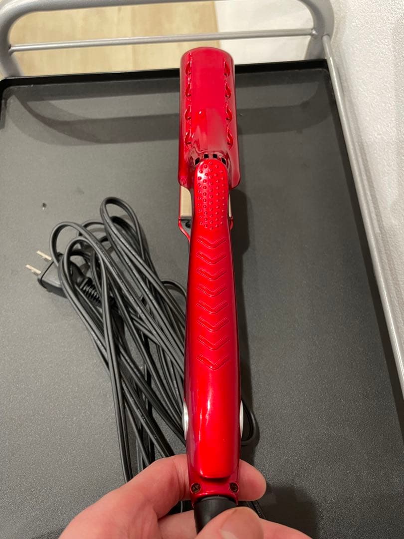 radiant ストレートヘアアイロン レッド 35mm ジャンク品
