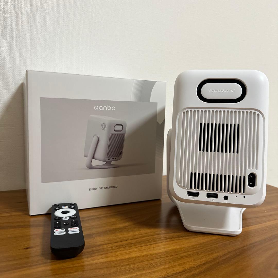 あまじみこ　Wanbo T2 Ultra プロジェクター