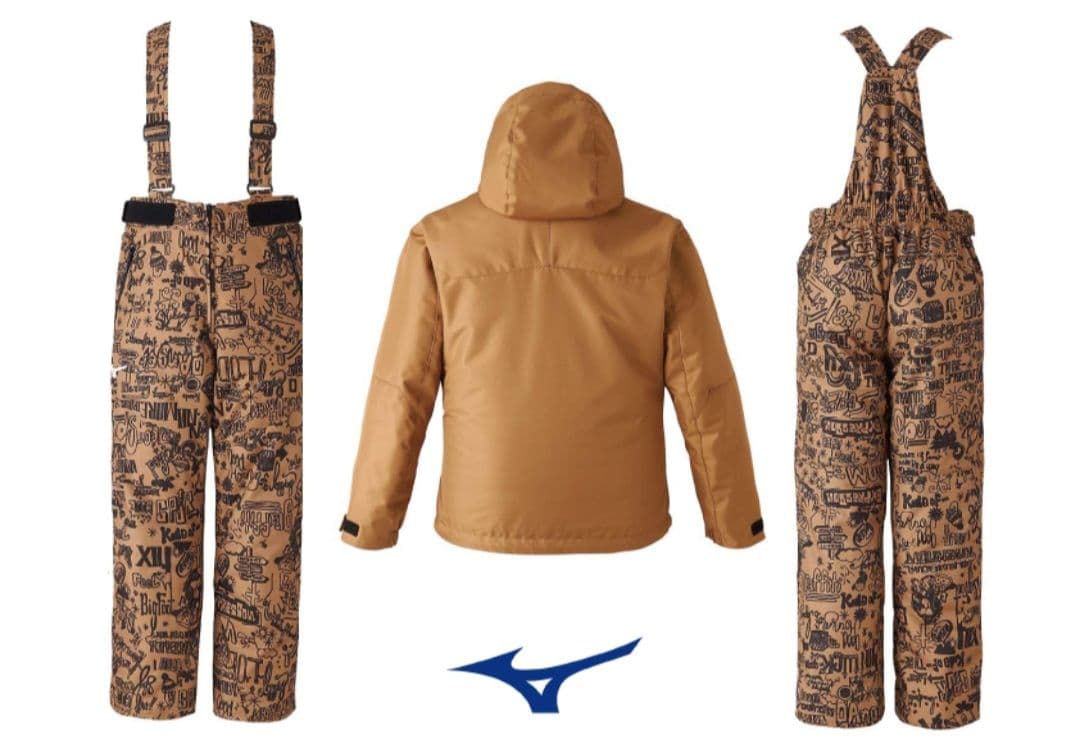 ミズノ・ブレスサーモ ジュニア用調整機能付スキーウェア Z2MG295575