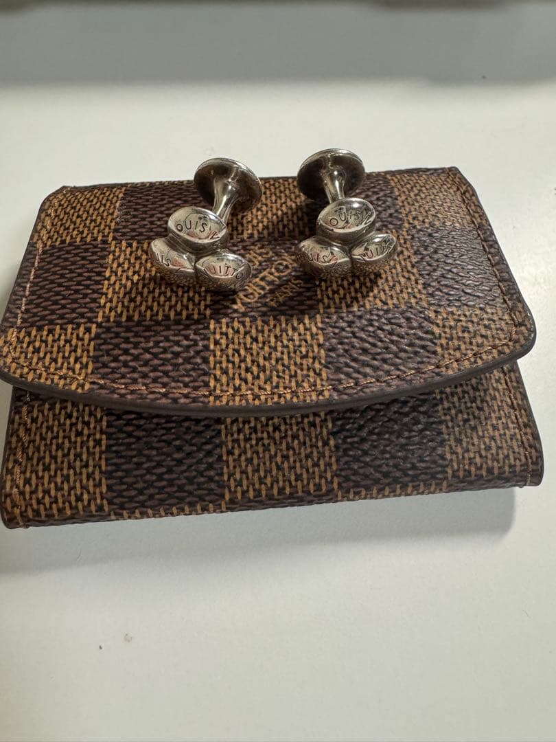 【お値下げ‼︎】LOUIS VUITTON ダミエ カフリンクス