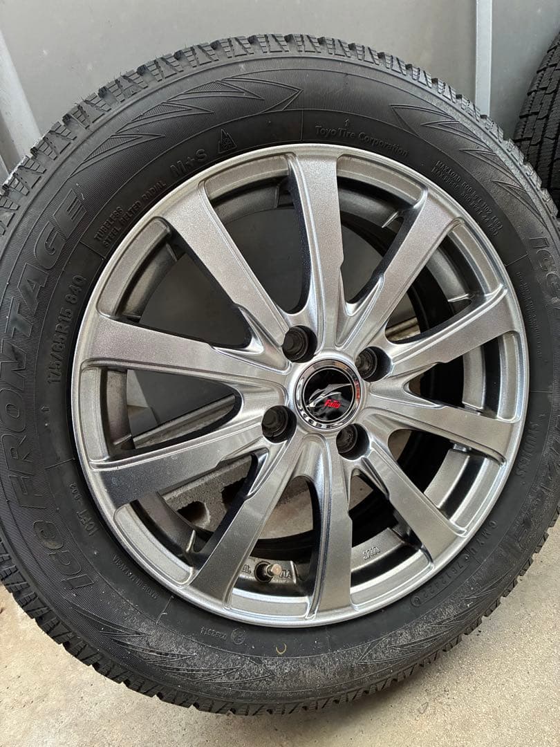 週末セール‼️　スタッドレスタイヤ　175/65R15 ホイール付きセット②