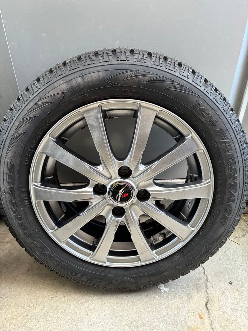 週末セール‼️　スタッドレスタイヤ　175/65R15 ホイール付きセット②