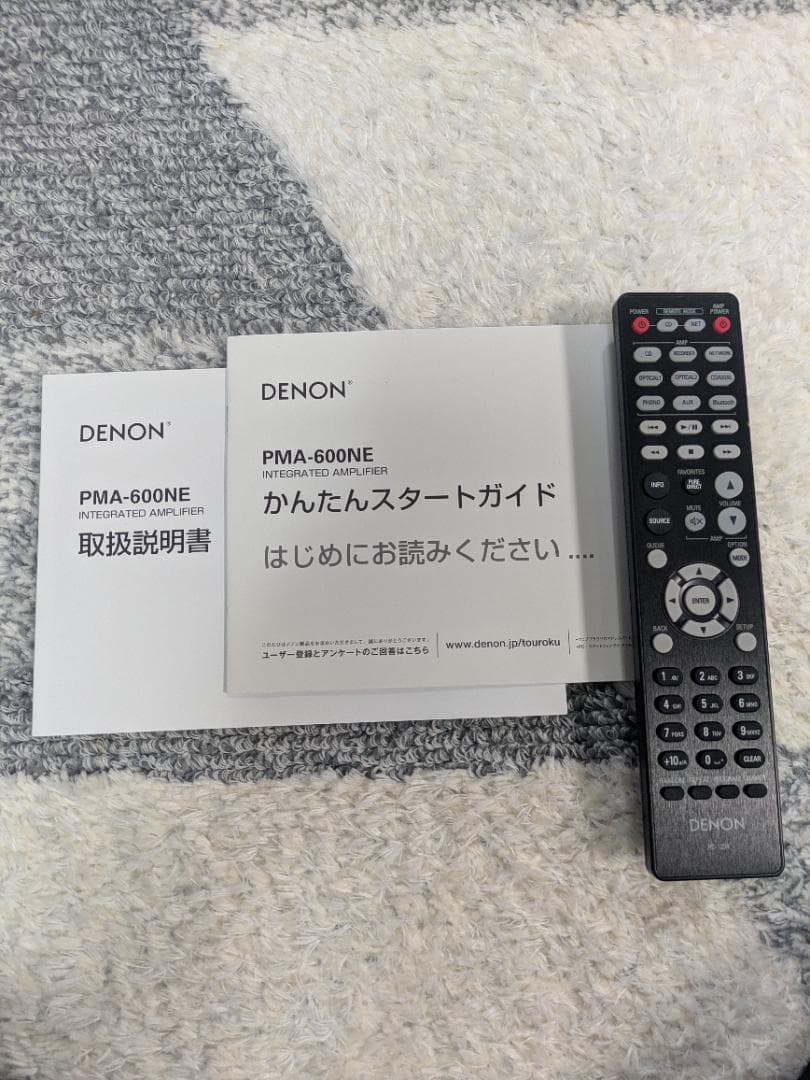 DENON PMA-600NE プリメインアンプ シルバー