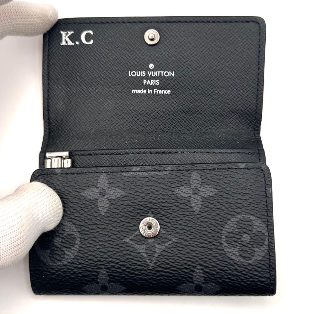 【良品】LOUIS VUITTON エクリプス ミュルティクレ6 キーケース