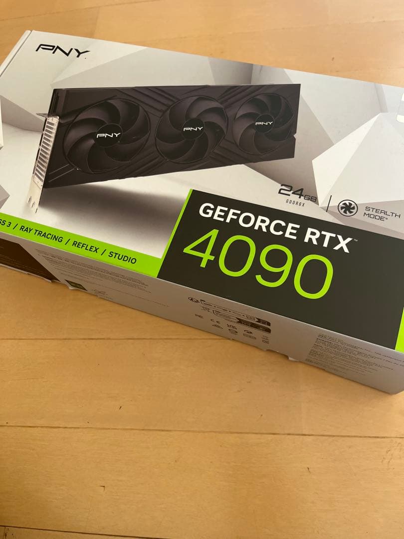 グラフィックボード・グラボ・ビデオカード PNY GeForce RTX 4090 24GB