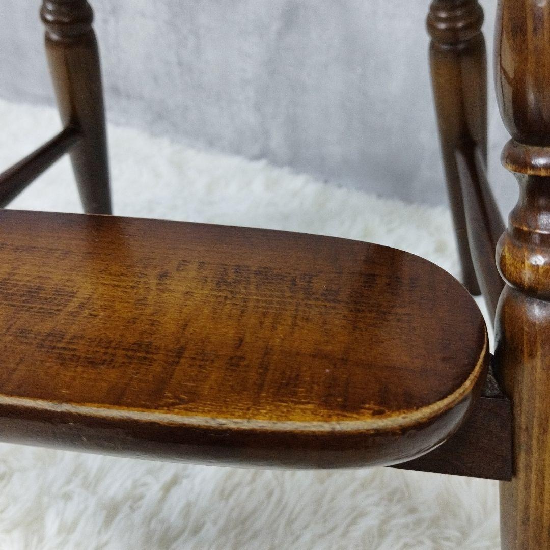 【送料込み】 飛騨産業・キツツキマーク・ハイチェア・子供用ベビーチェア