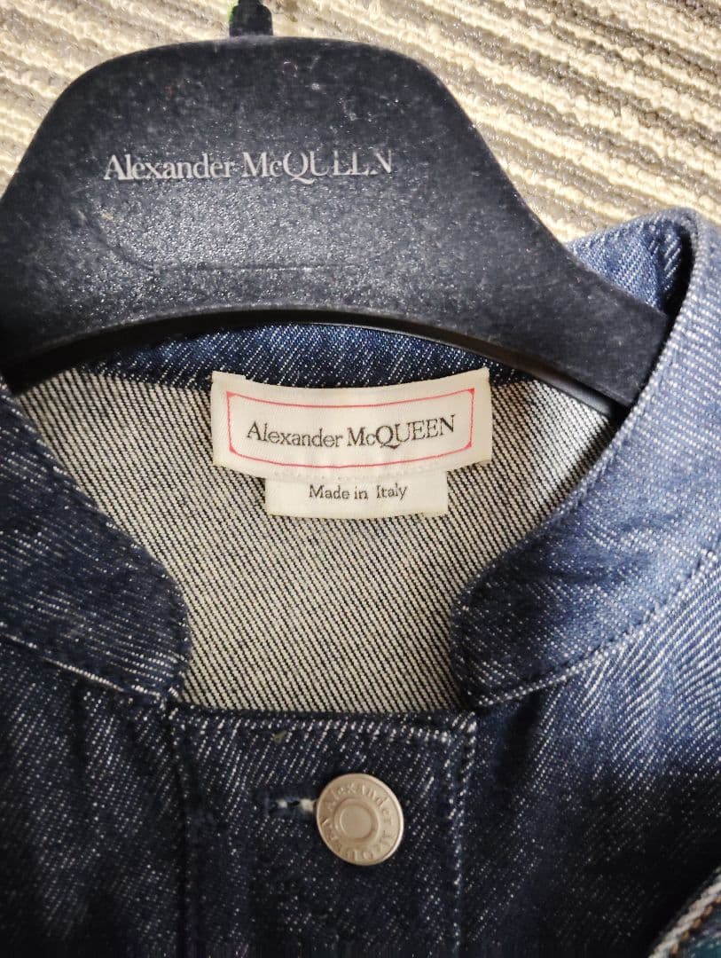 【美品】ALEXANDER McQUEEN　デニム　Gジャン