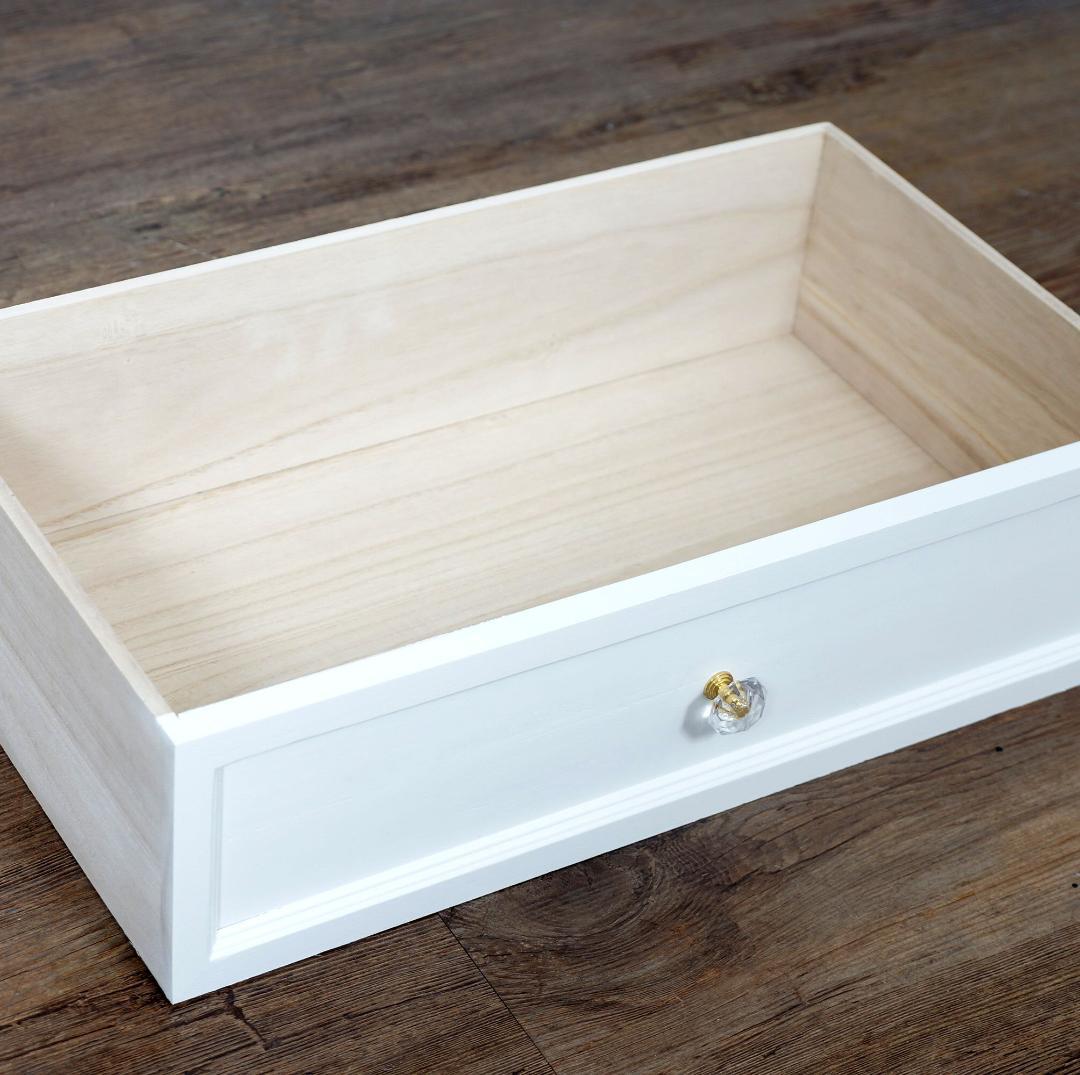 完成品　テレビボード　テレビ台　クリスタル風取っ手 ワイド110cm