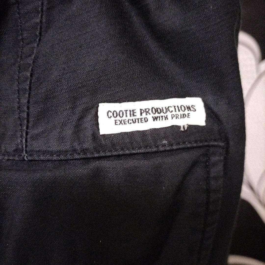 COOTIE PRODUCTIONS ブラックカーゴパンツ 　Lサイズ