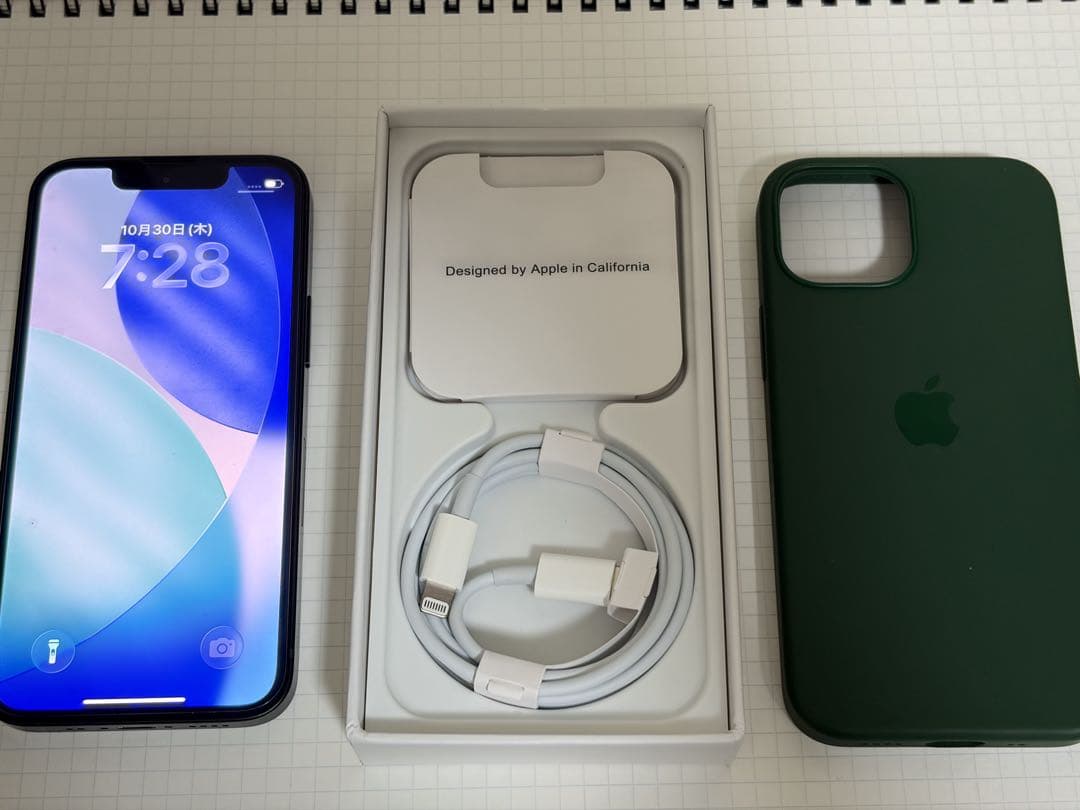 ほぼ新品US版 iPhone 13 mini 256GB グリーン SIMフリー