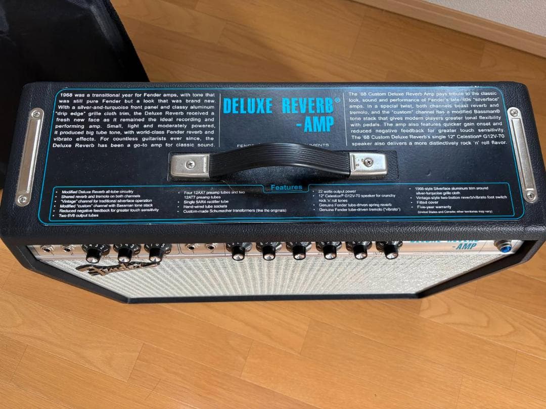 アンプ Fender 68 custom deluxe reverb