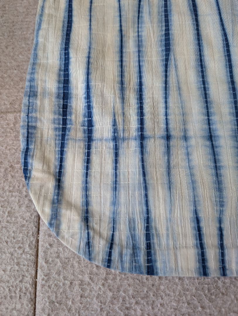 有松鳴海　手筋絞り浴衣　仕立て上がり　絞り工房　未使用