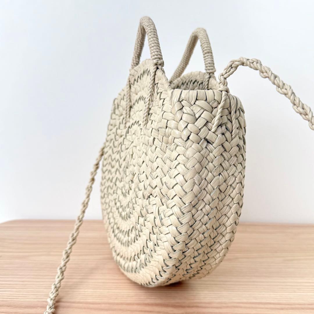 【美品✨️】Aeta アエタ KG CIRCLE BASKET S アイボリー