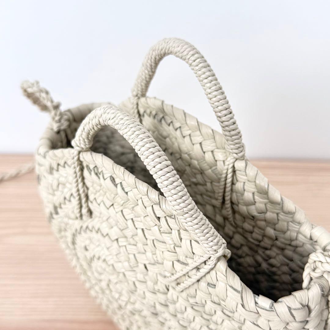 【美品✨️】Aeta アエタ KG CIRCLE BASKET S アイボリー