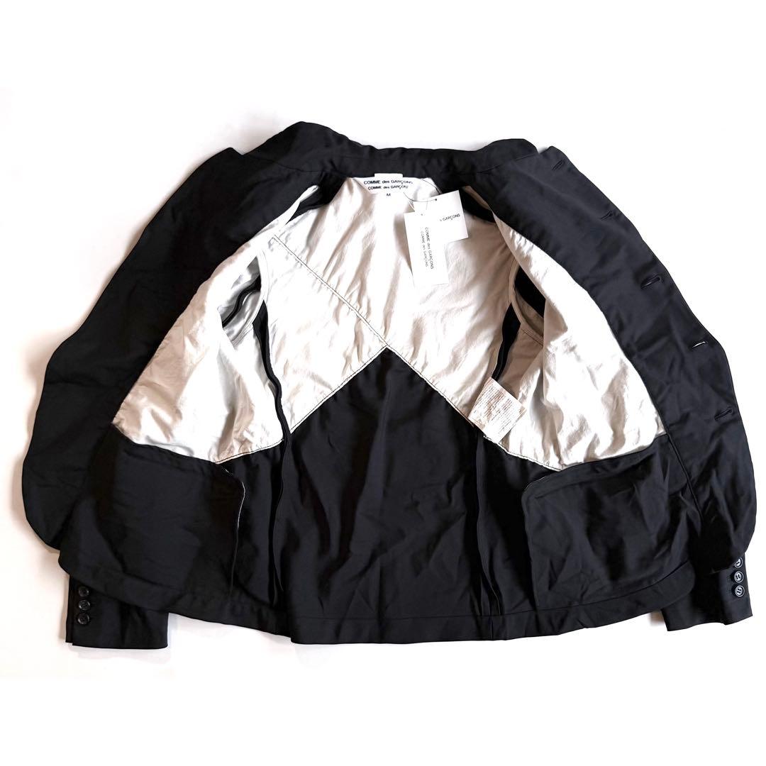 《新品》 コムデギャルソン コムコム ステッチ ジャケット ブラック M